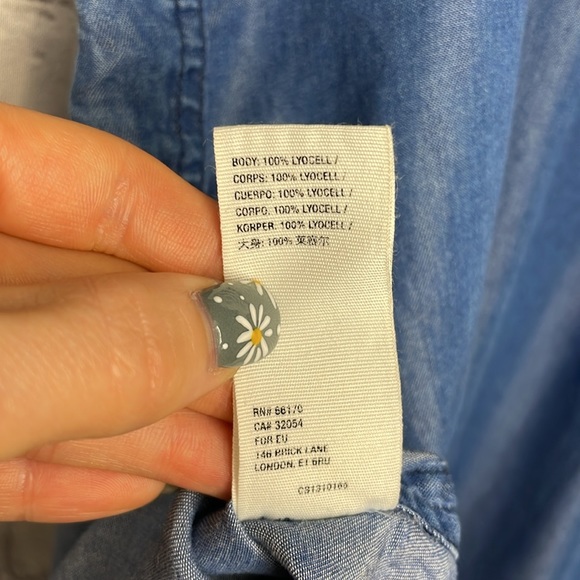 NWT We The Free Summer Love Top - Indigo - Size Small Oversized - Picture 15 of 17